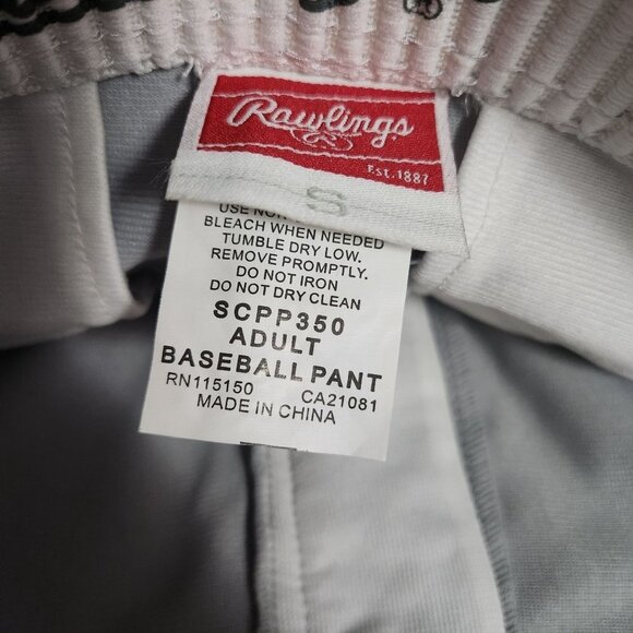 New with tags Rawlings Mens baseball pants size small - Picture 7 of 7